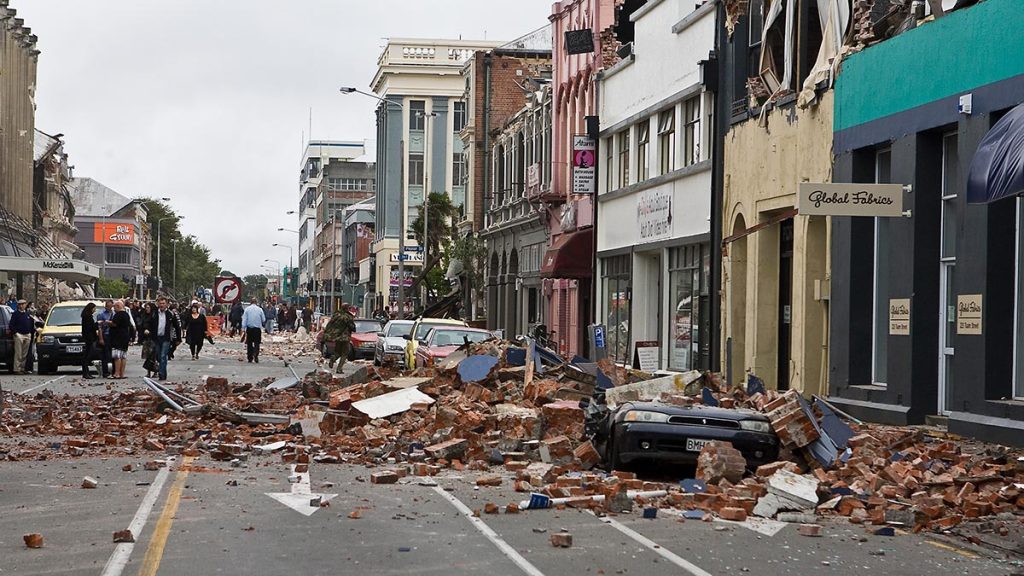 Tuam Street Christchurch Earthquake